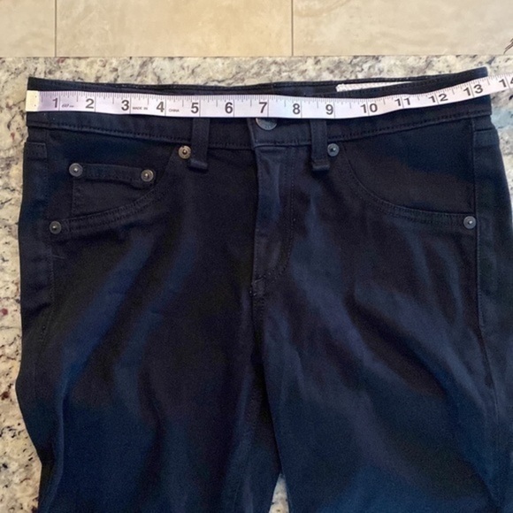 Rag & Bone black plush stretch legging jeans 26 - Picture 13 of 15